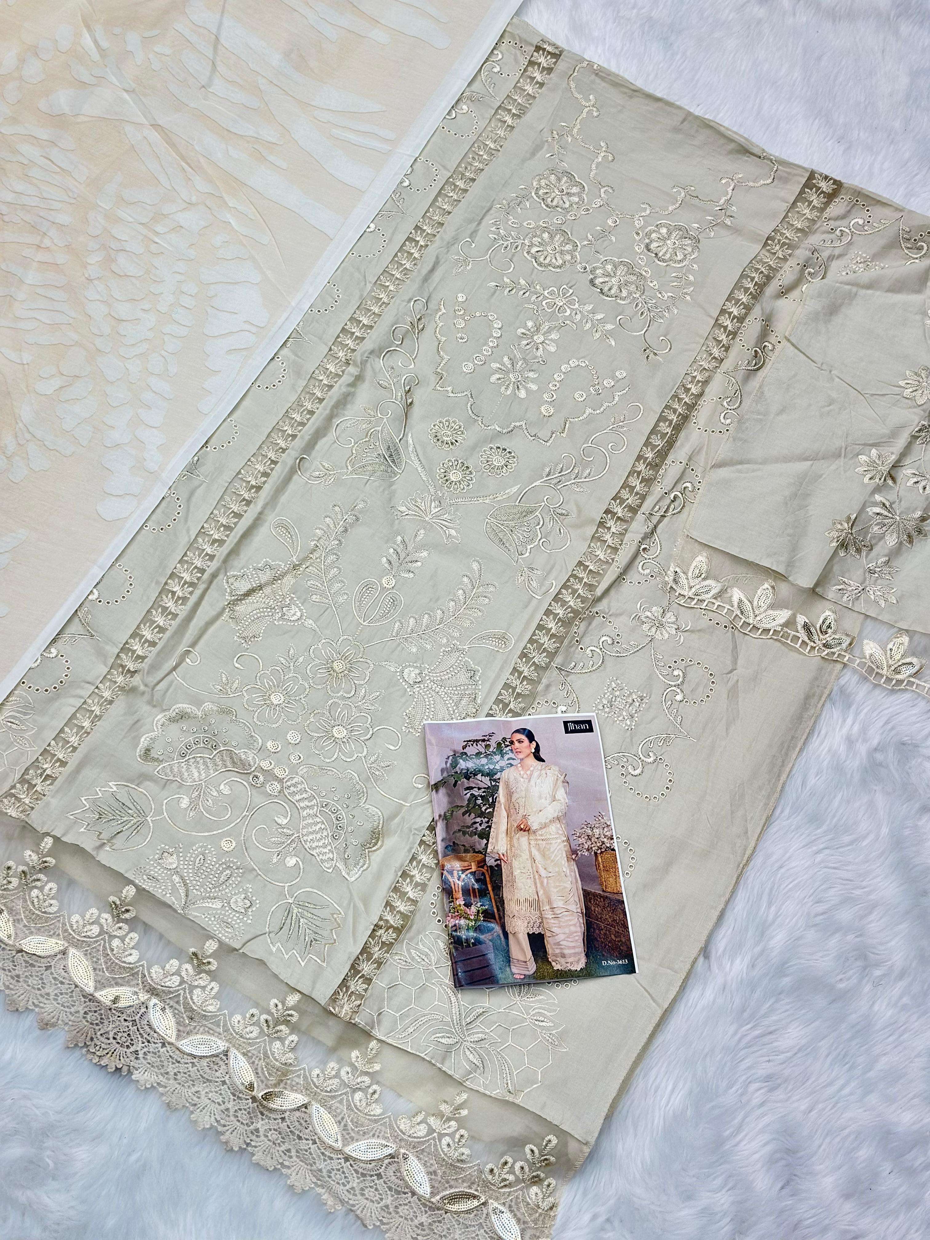 Rangrasiya Premium lawn by JIHAN SUITS